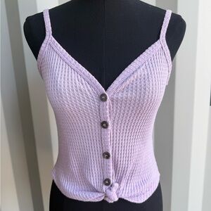 Sky and Sparrow Purple Tank Top